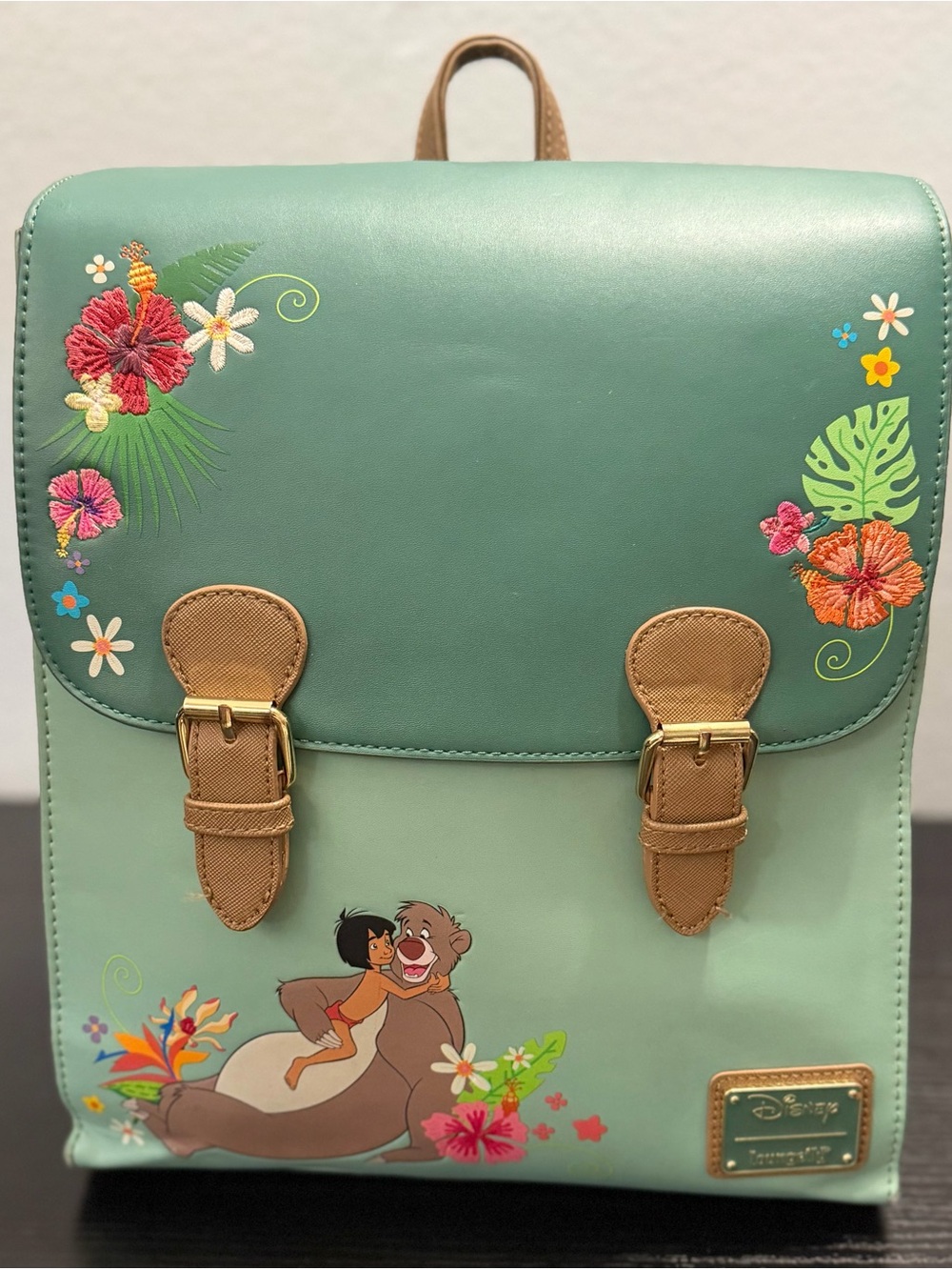 Lovely Disney - Baloo & Mowgli Floral Backpack